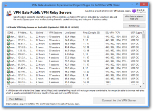 SoftEther VPN Gate Client Plugin 2021.12.16 Full Download